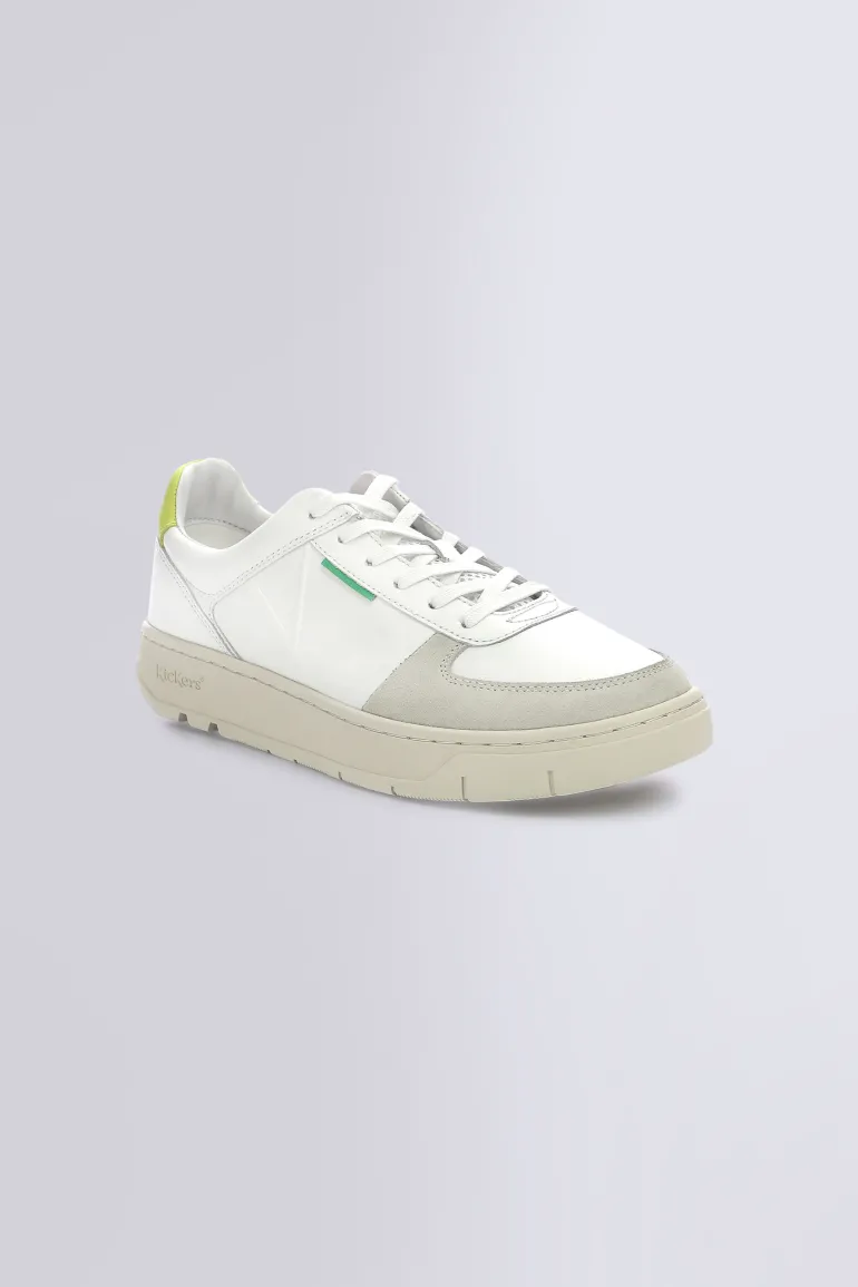 Kick Allow Blanc Jaune Fluo