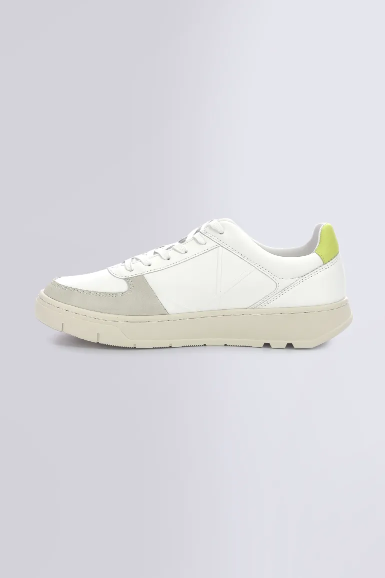 Kick Allow Blanc Jaune Fluo