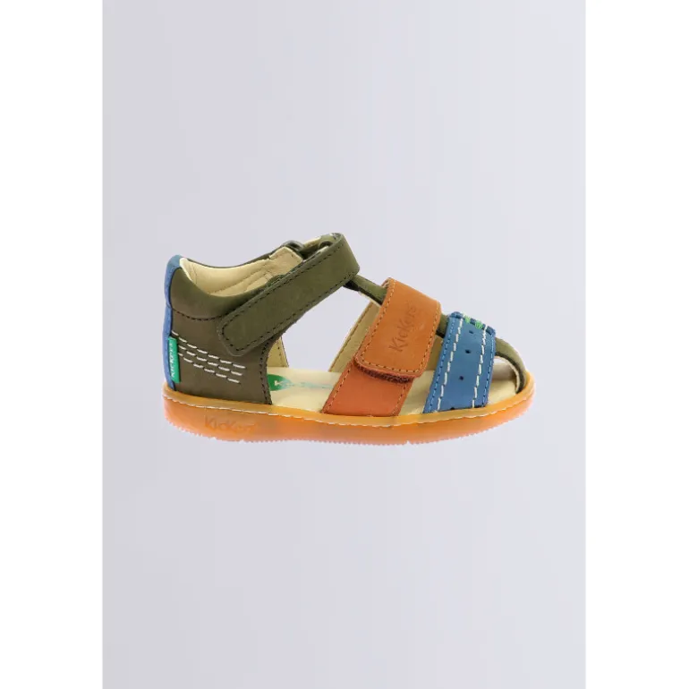 Kick bazar Kaki camel bleu