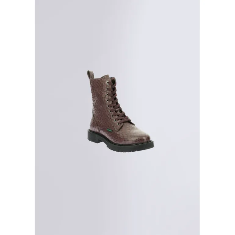Kick Debi Bordeaux Croco