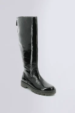 Kick Deckboot Noir Vernis