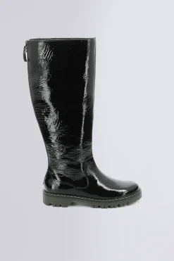 Kick Deckboot Noir Vernis