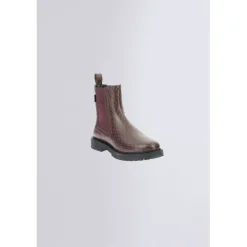 Kick Deena Bordeaux Croco