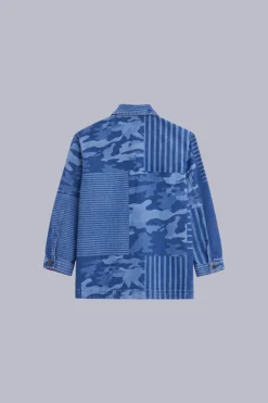 Kick Jacket Bleu Camouflage