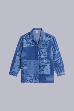 Kick Jacket Bleu Camouflage