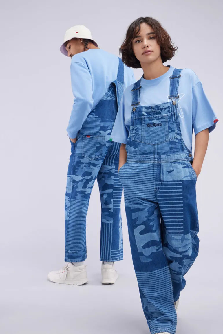 Kick Over Bleu Camouflage
