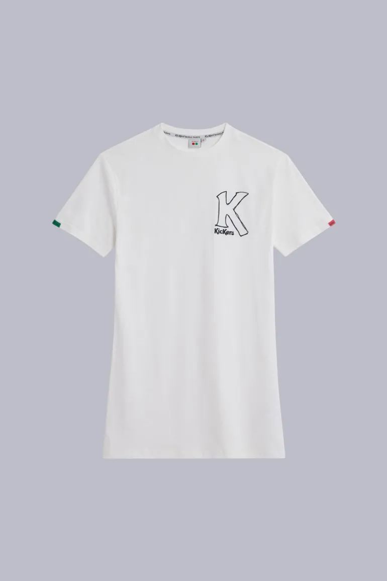 Kick Tshirt Dress Blanche