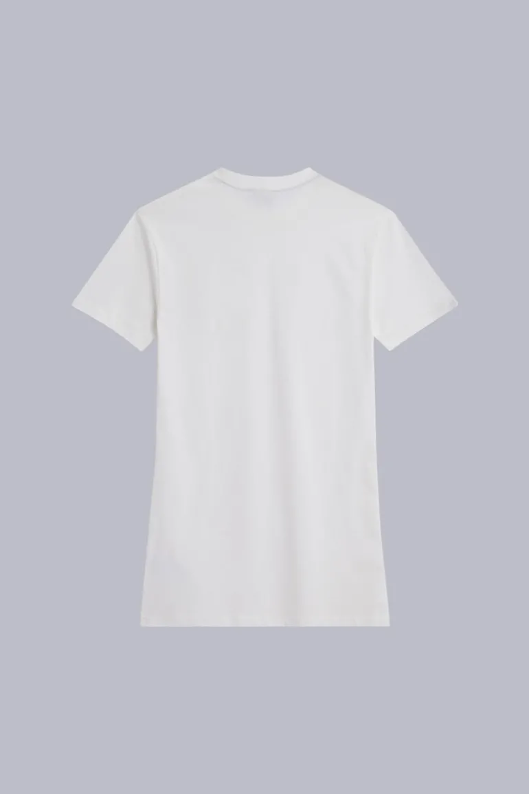 Kick Tshirt Dress Blanche