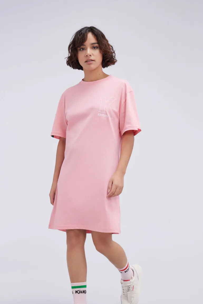Kick Tshirt Dress Rose