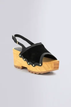 Kick Wedge Wood Noir