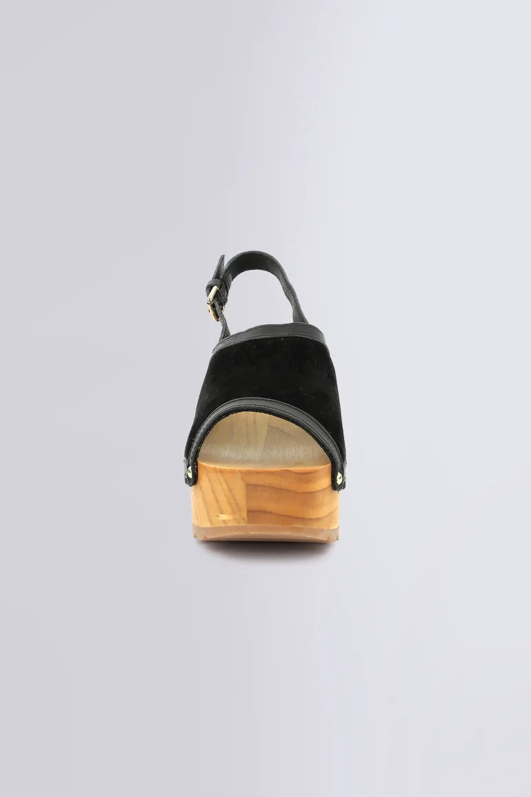 Kick Wedge Wood Noir