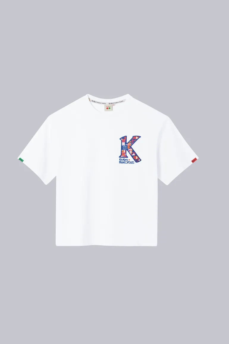 Kickers x Les Francofolies Blanc