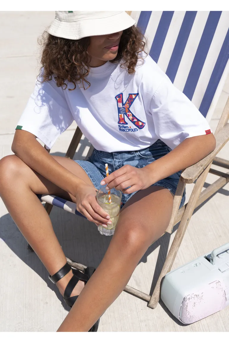 Kickers x Les Francofolies Blanc